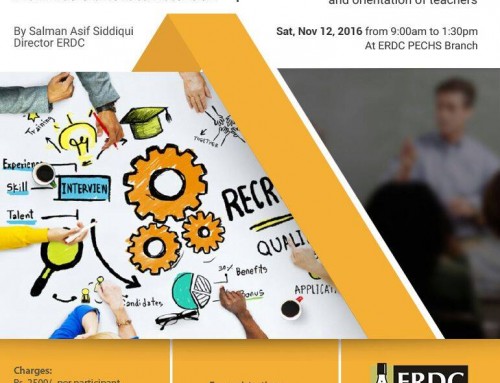 One-day workshop on TEACHER INDUCTION